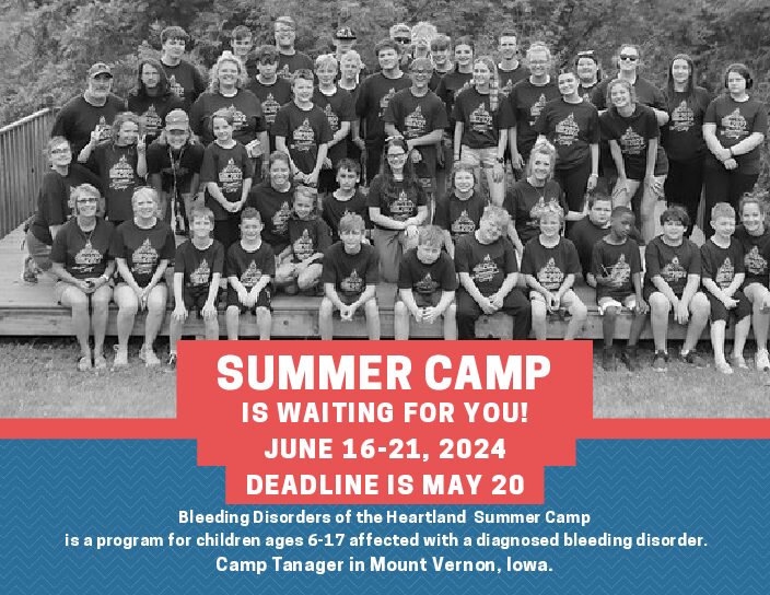 2024 Bleeding Disorders Summer Camp