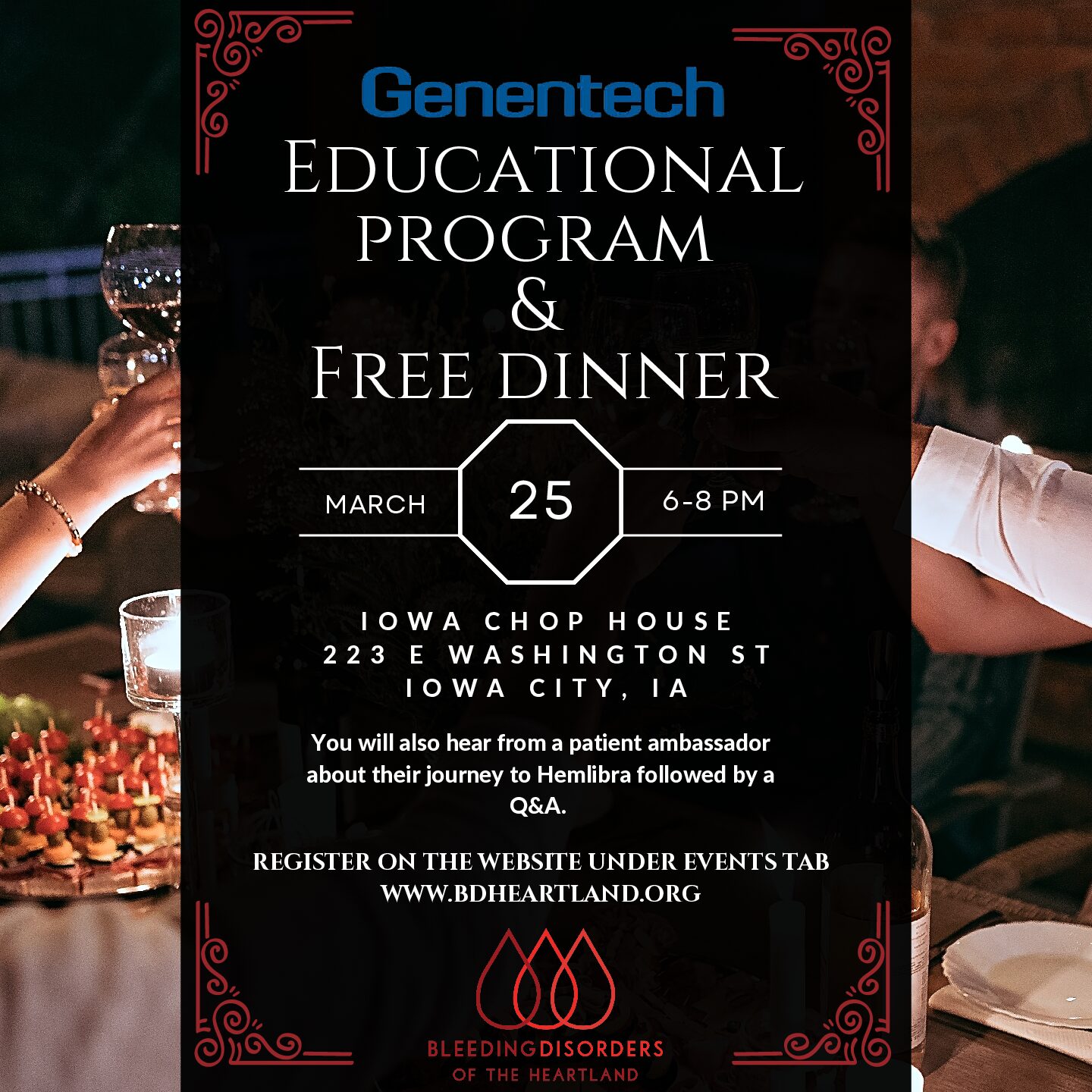 Genentech Dinner