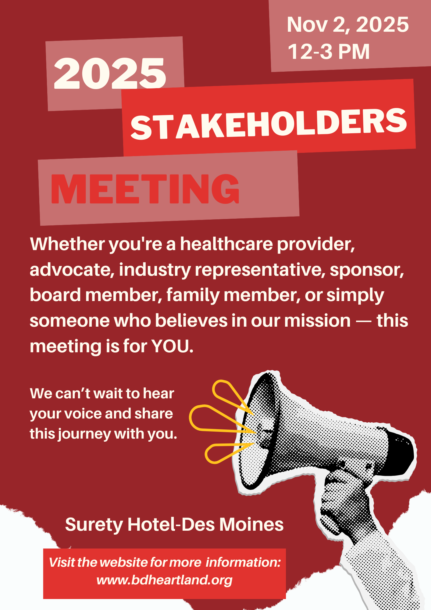 Advocacy Lunch and Stakeholders Meeting