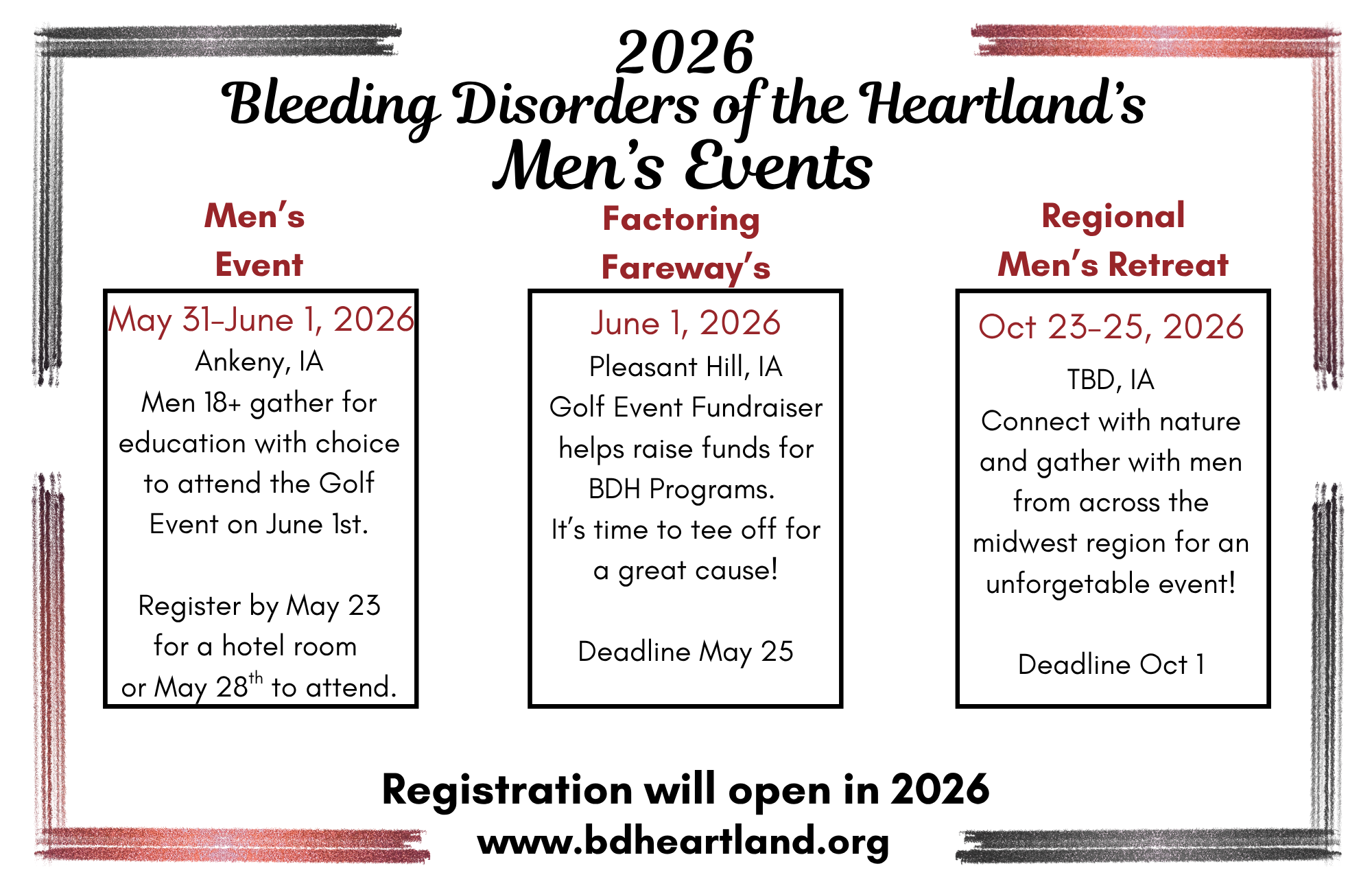 2026 Regional Men's Retreat