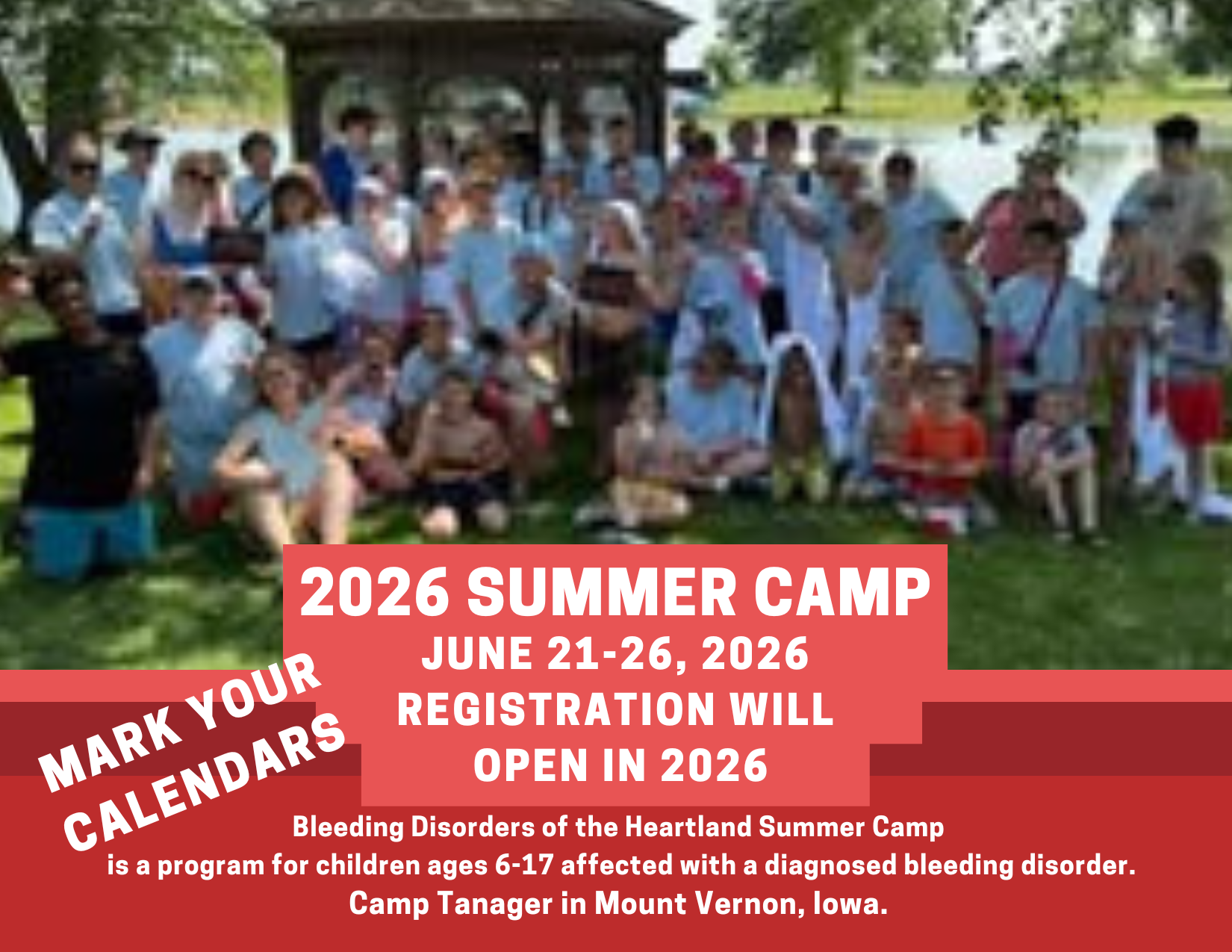 2026 Bleeding Disorders Summer Camp