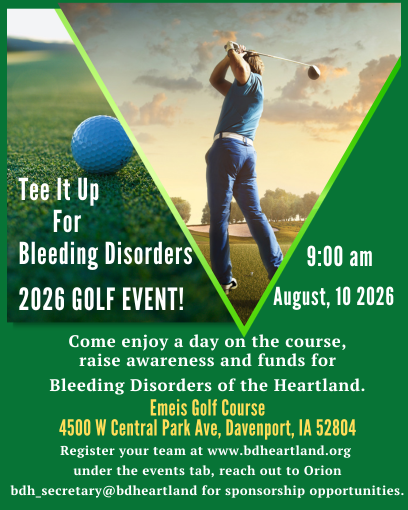 Tee It Up for Bleeding Disorders 2026 Golf Event