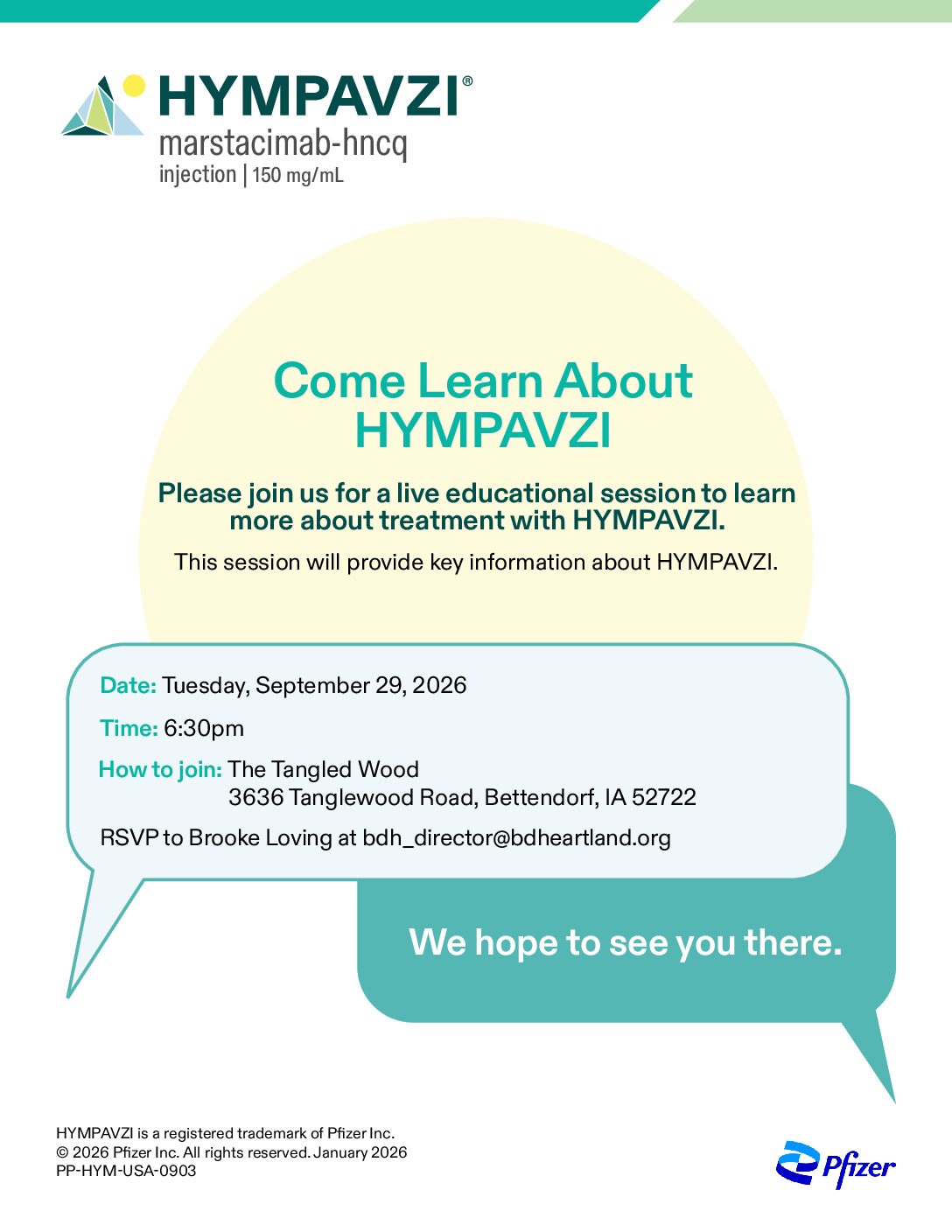 Pfizer Educational Dinner