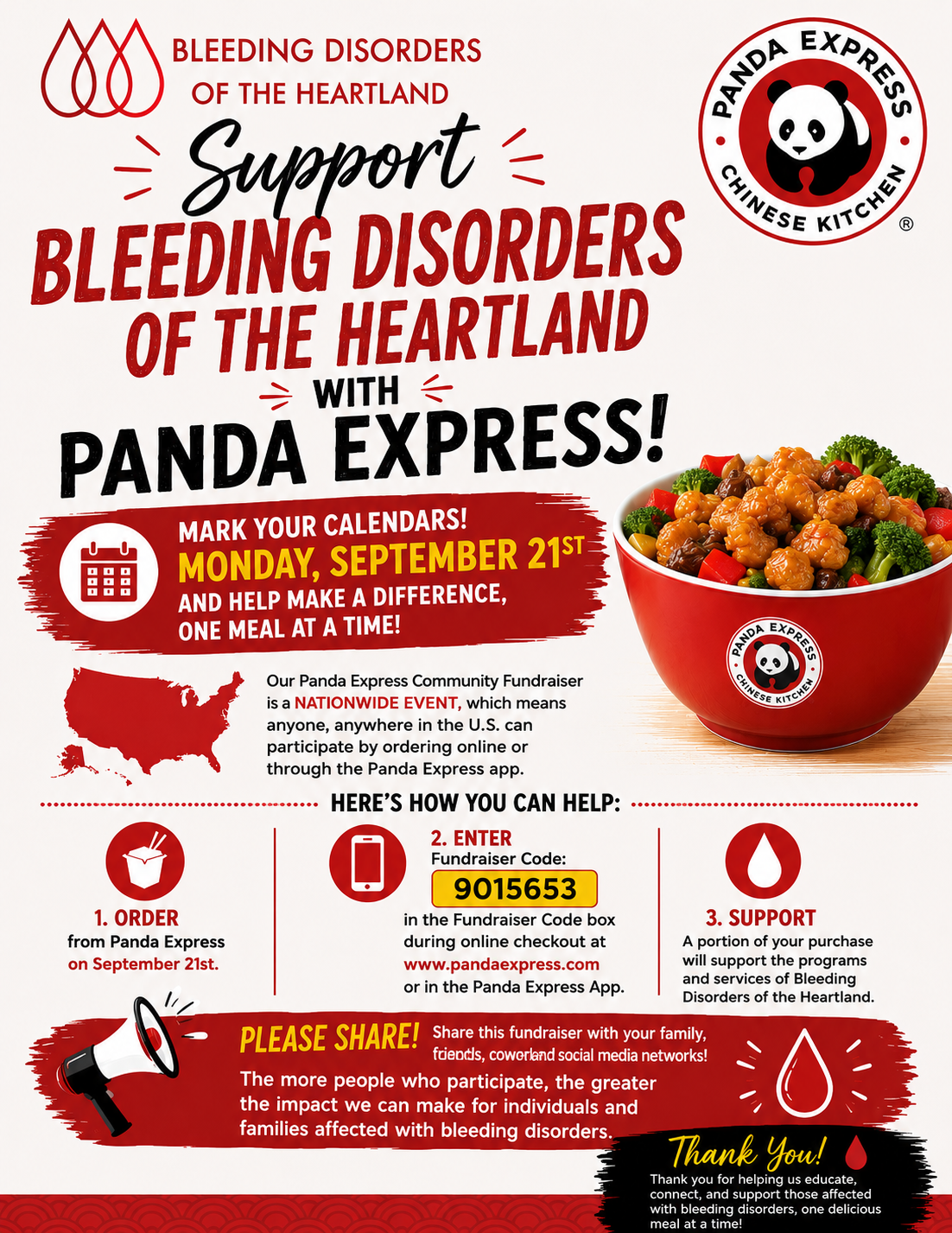 Panda Express Community Fundraiser